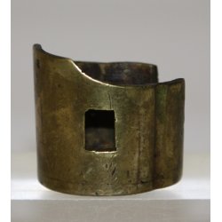 Barrel ring in bras - front