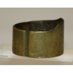 Barrel ring in brass - rear