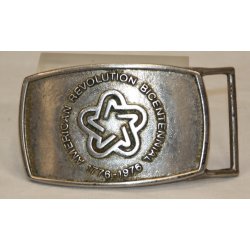 USA: American Revolution Bicentennial 1776-1976 - ltere Grtelschnalle