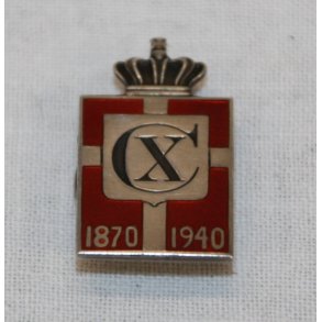 Kongemrke til knaphul 1870-1940