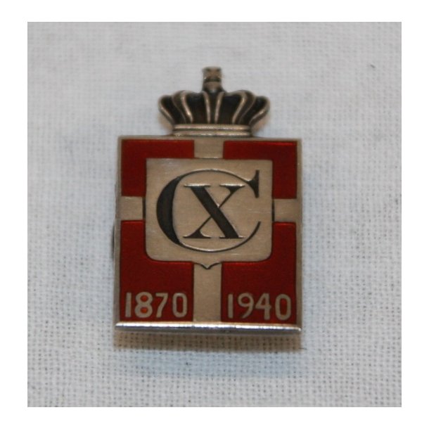 Kongemrke til knaphul 1870-1940