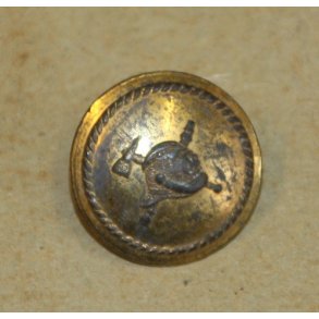 Brandmandsknap - metal - lille