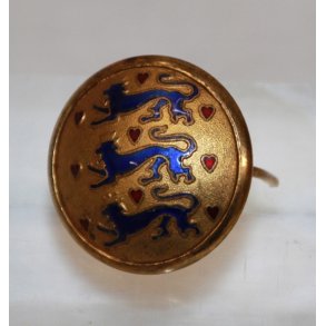 Bl lveknap f. kasket -  2,4 cm