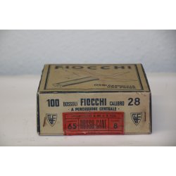 Kal 28/65 hylstre med fnghtter - Fiocchi fabrikat