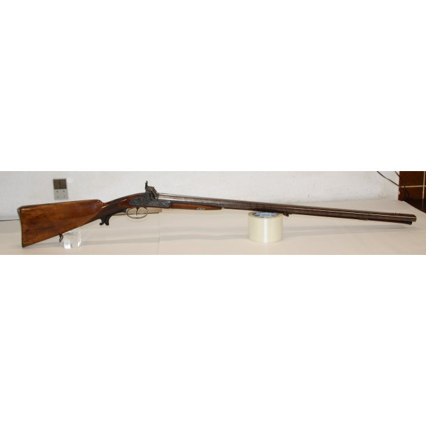 Muzzleloading shotgun from 1850 in mint condition
