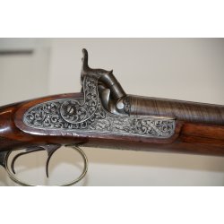 Muzzleloading shotgun from 1850 in mint condition