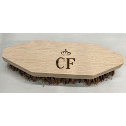 Skurebrste trhndtag med naturhr