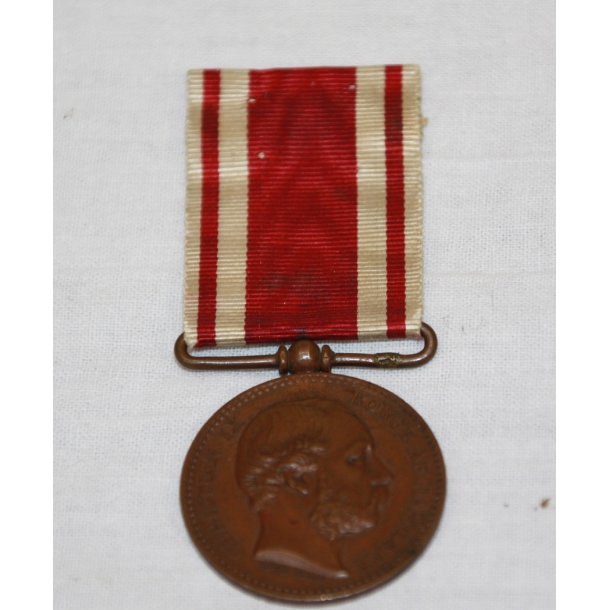 Medalje for deltagelse i krigen 1864 med b�nd