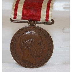 Medalje for deltagelse i krigen 1864 med b�nd