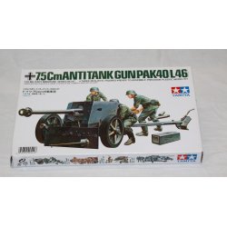 Tamiya TA35047 7,5cm Anti-Tank Gun (Pak40/L46), model kit
