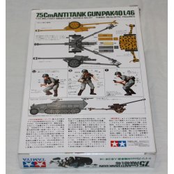 Tamiya TA35047 7,5cm Anti-Tank Gun (Pak40/L46), model kit