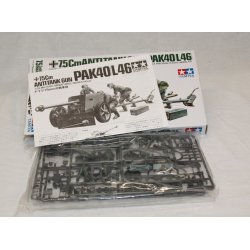 Tamiya TA35047 7,5cm Anti-Tank Gun (Pak40/L46), model kit