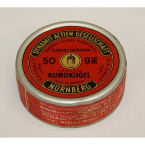 9 mm Flobert rundkugle - dse med 50 stk