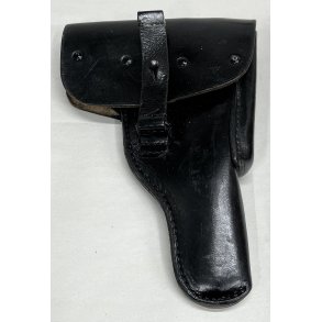 Walther P38 / P1 Pistolentasche in schwarze Leder - 1. Wahl