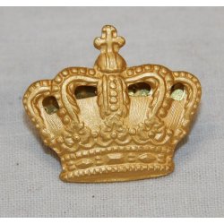 Dronningens Livregiment (Ingrid) 27x24 mm - Krone til skuldermrke