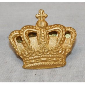 Dronningens Livregiment (Ingrid) 27x24 mm - Krone til skuldermrke
