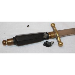 Dnemark: Offiziersdolch Model 1910 - Artillerie