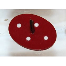 CIVILFORSVARET - Kokarde, plast