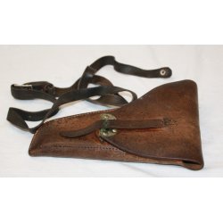 Finsk pistoltaske med b�rerem f. P35