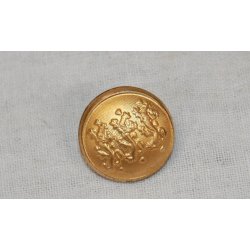 Lveknap, gylden - 15 mm