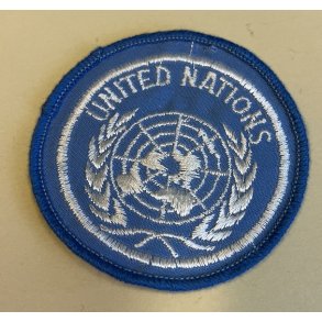 United Nations stofbadge -  7 cm