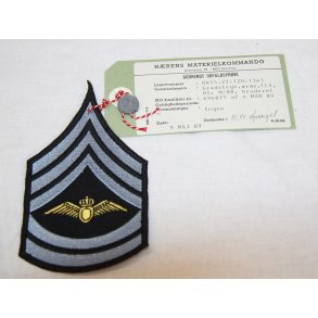 Flyvevbnet - rmemrke M/88 - Seniorsergent