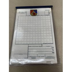 Civilforsvaret - Signal journal blok