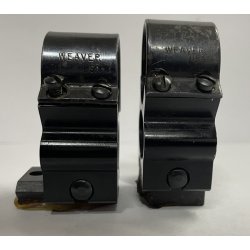 Weaver 1-Inch High Top Mount Rings