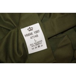 Denmark: Military shirt M/84 - unused, size L