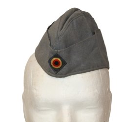 Germany : Bundeswehr West German Army medium grey garrison cap, size 58