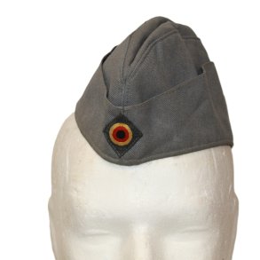 Germany : Bundeswehr West German Army medium grey garrison cap, size 58