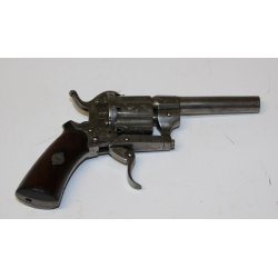En lille - meget fin - Belgisk Pinfire Revolver