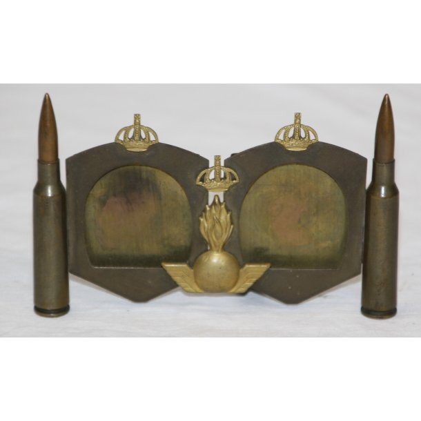 Billedramme i messing - 12 x 8 cm