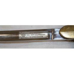 Dnemark : Artillerieoffizierssbel M/1904