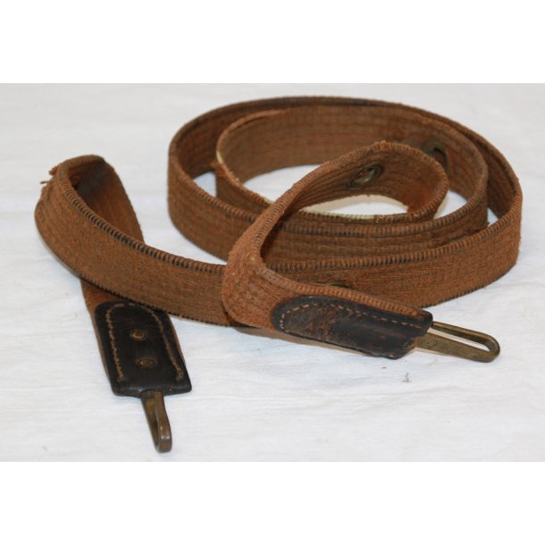 Original rifle sling f. Krag Jrgensen model 1915 + 89 (Denmark)