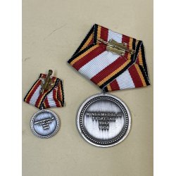 Mindemedalje Tyskland 1947-1958 og miniature (2)