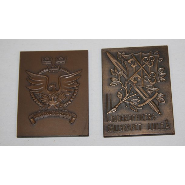 Schweden : Gedenktafeln - 2 Stck