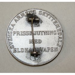 Schweden : Schiemedaille der Armee -  35 mm