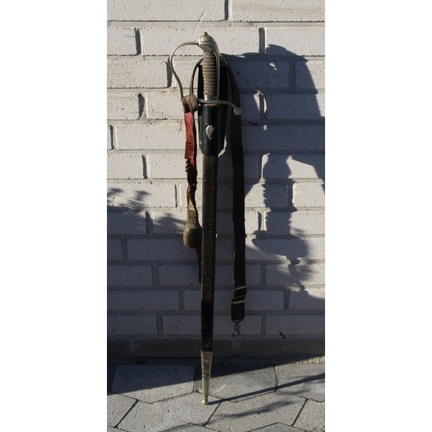 Dnemark : Unteroffizierssbel fr unberittene Modell 1910