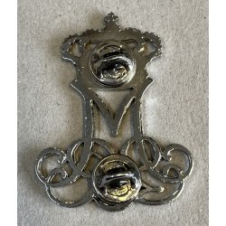 Lommerex ved Gardehusarregimentet, forslvet, Margrethe, hjde ca 5 cm