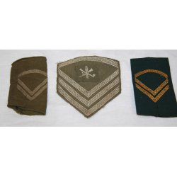 Danmark : Lot med 3 mrker - 2 Skuldersljfer + 1 rmemrke 