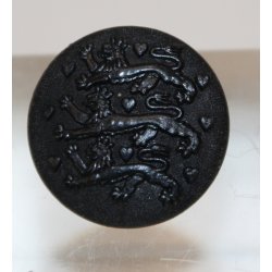 Hrknapper: Sort plast, stor - 23 mm