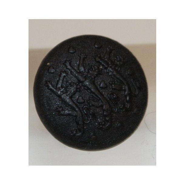 Hrknapper: Sort plast, lille - 15 mm