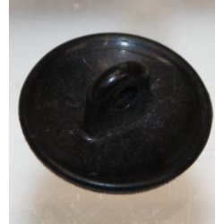 Hrknapper: Sort plast, lille - 15 mm