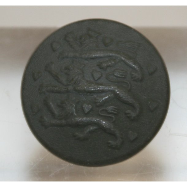 Hrknapper: gr/grnne plast, stor - 23 mm