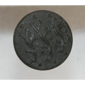 Hrknapper: gr/grnne plast, lille - 15 mm