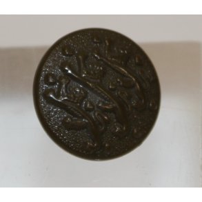 Hrknapper: brun plast, lille - 15 mm