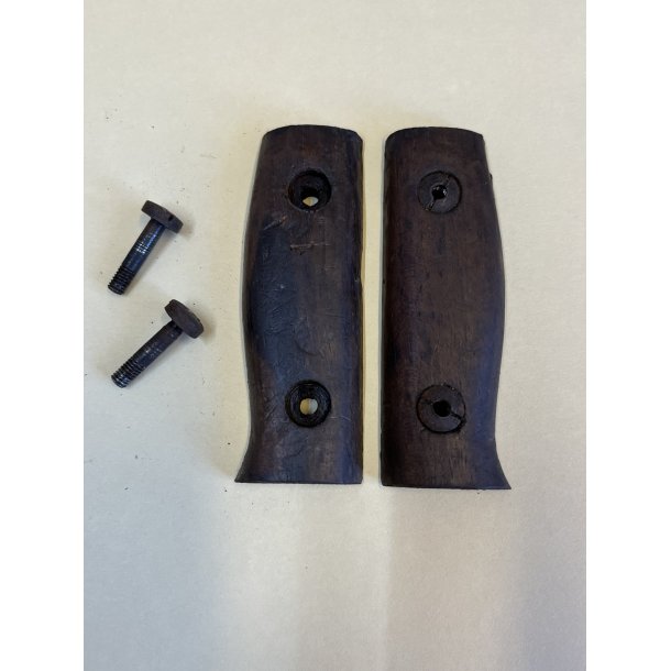 Enfield 1907 Bajonett : Holzgriffschalen mit Scrauben