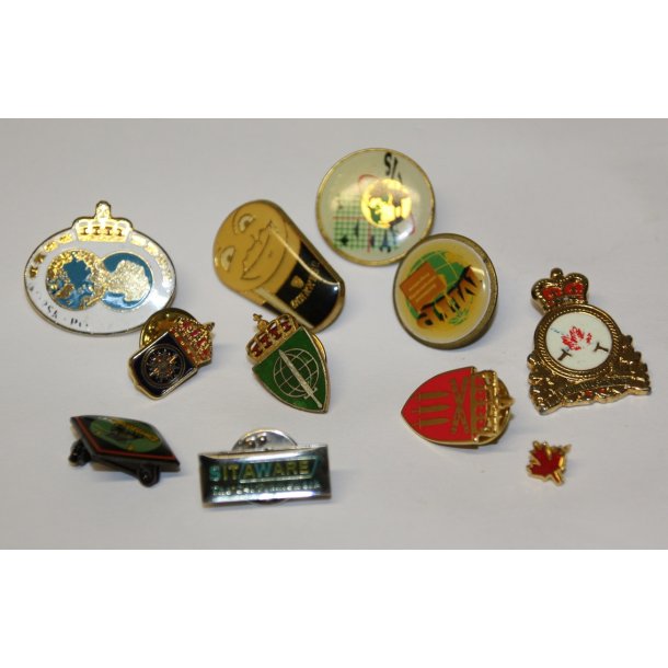 Pins - Los mit 11 Stck.