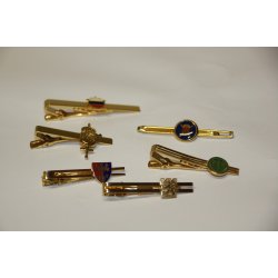 Krawattennadeln - Lot mit 6 Stk.